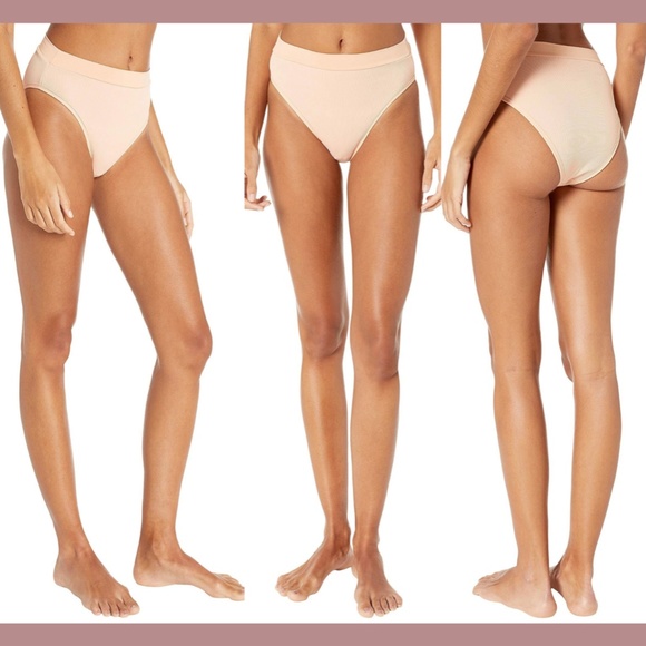 NWT $99 L Space Ridin Frenchi Bitsy Cut High‎ Waist Bikini Bottoms [ Large ] - Picture 3 of 12